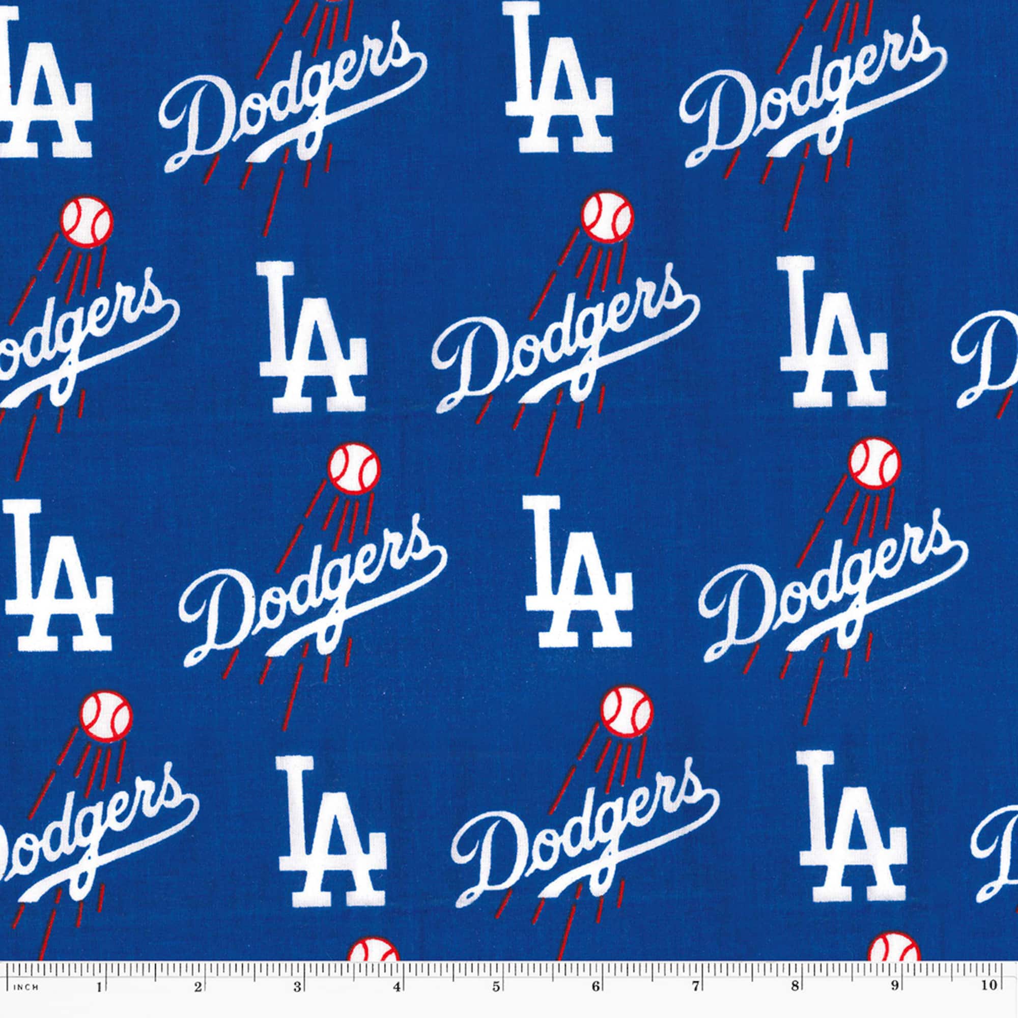 MLB Los Angeles Dodgers Cotton Fabric